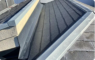 スレート屋根の修理