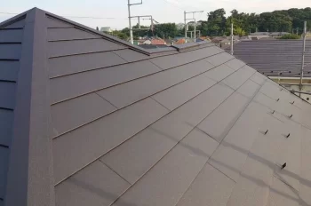 ガルテクトを使用してカバー工事